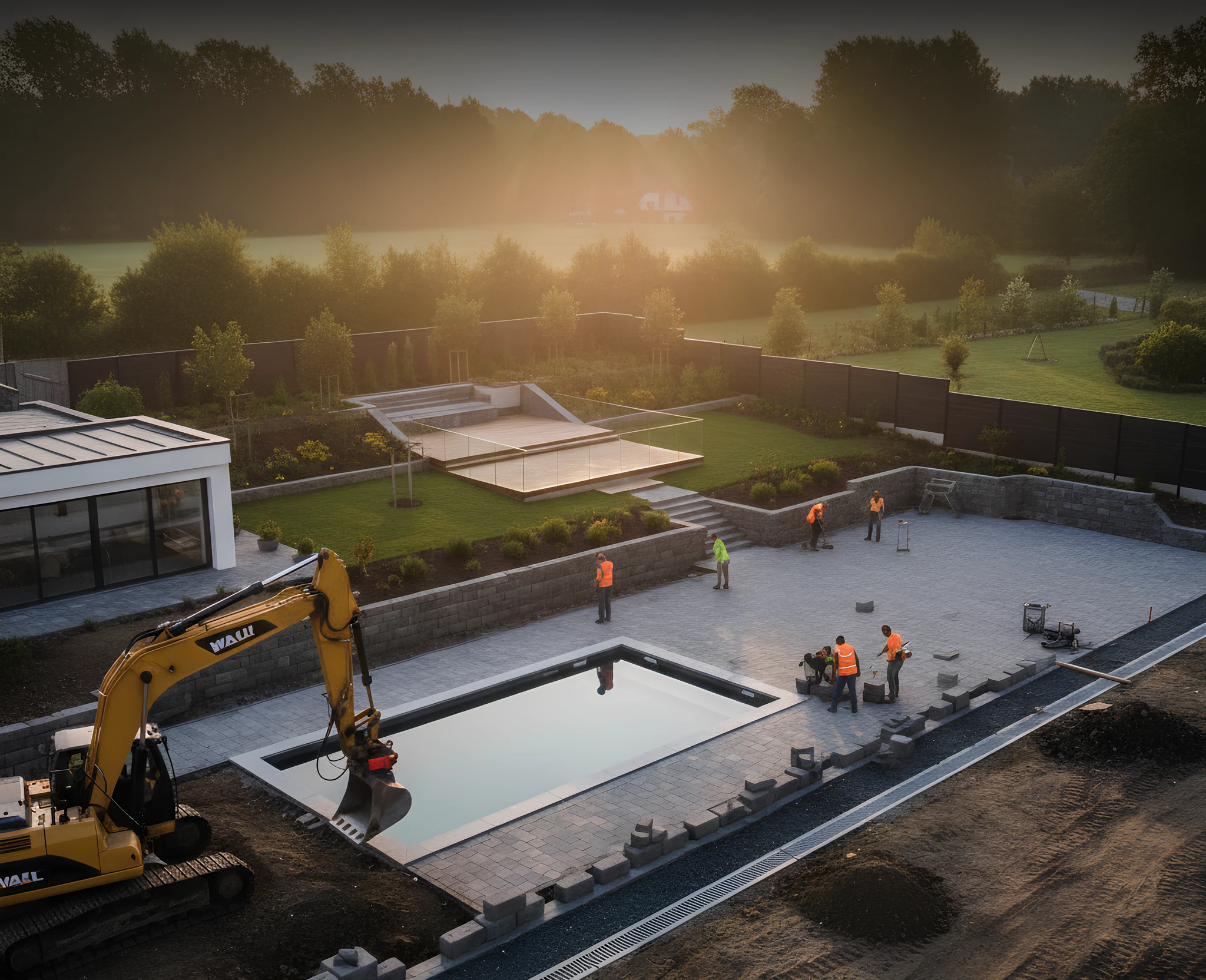 Modernes Garten-Design