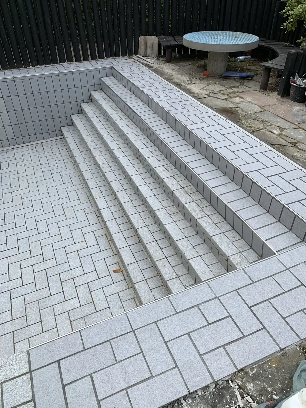 Pool nach Sanierung – Galabau WallWerk Hennef